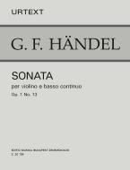 Sonata op. 1, No. 13 