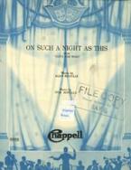 On Such A Night As This 