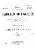 Thank God For A Garden 