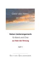 Geist des Herrn, sei mein Rückenwind 1 - 6 Chor- und Kalvierpartituren 