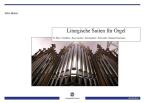Liturgische Suiten für Orgel 