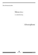 Messe in c - Altsaxophone 