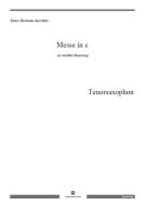 Messe in c - Tenorsaxophon 