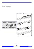 Partite diverse sopra "Was Gott tut, das ist wohl getan" 
