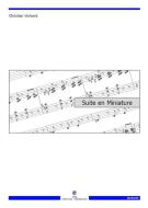 Suite en miniature 