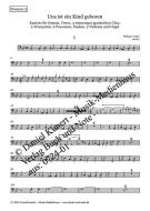 Uns ist ein Kind geboren - Posaune 2 