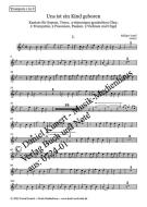 Uns ist ein Kind geboren - Trompete 1 in C 