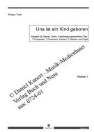 Uns ist ein Kind geboren - Violine 1 