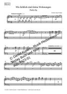 Wie lieblich sind deine Wohnungen - Klavier 