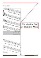 Wir glauben Gott im höchsten Thron 
