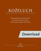 6 leichte Sonaten Download