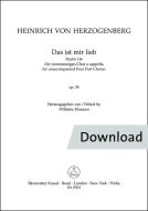 Das ist mir lieb (Psalm 116) op. 34 