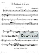 Wo Gott zuhaus nit gibt sein Gunst op. 11/1 