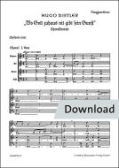 Wo Gott zuhaus nit gibt sein Gunst op. 11/1 