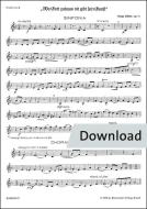 Wo Gott zuhaus nit gibt sein Gunst op. 11/1 