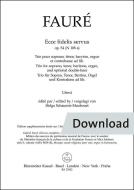 Ecce fidelis servus op. 54 N 108a 