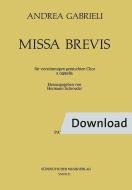 Missa brevis Download