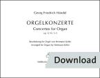 Orgelkonzerte Heft 1 op. 4 