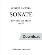 Sonate 3 op. 43 