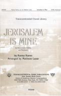 Jerusalem Is Mine 