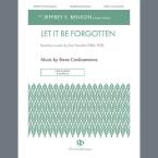 Let It Be Forgotten 
