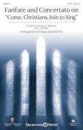Fanfare and Concertato on "Come, Christians, Join to Sing" - Full Score 