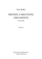 Drones, Variations, Ornaments - Full Score Download