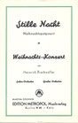 Stille Nacht - Weihnachtskonzert 