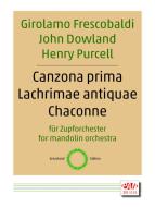 Canzona prima, Lachrimae antiquae, Chaconne 