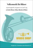 Volksmusik für Bläser - 2 Tenorhörner/Posaunen in C 