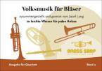 Volksmusik für Bläser 2 - Variable Holz- und Blechbläserbesetzung 