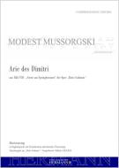 Arie des Dimitri (aus Bild VIII) 