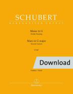 Messe G-Dur D 167 Download