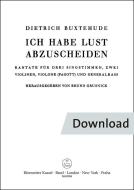 Ich habe Lust abzuscheiden BuxWV 46 