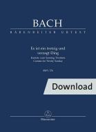 Es ist ein trotzig und verzagt Ding BWV 176 
