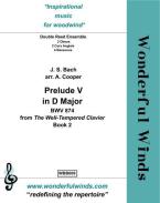 Prelude V in D major BWV 874 Standard