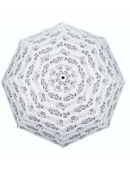Mini umbrella sheet music white 