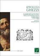 Lamentationi per la settimana santa a voce sola 