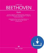 Kyrie nach dem Adagio der "Mondscheinsonate" (arr. Gottlob Benedict Bierey) Download