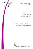 2 Essays op. 15a 