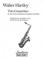 Trio Concertino for Alto, Tenor and Baritone Saxophones and Band 