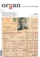 organ - Journal für die Orgel 2016/03 