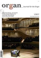 organ - Journal für die Orgel 2017/01 