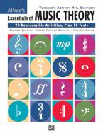 Essentials Of Music Theory: Teacher's Activity Kit, Complete 