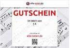 Geschenkgutschein 5 Euro 