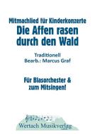 Die Affen rasen durch den Wald 