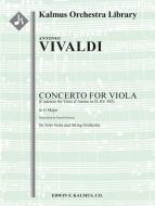 Concerto for Viola in G (Concerto for Viola d'Amore in D, RV 392) 