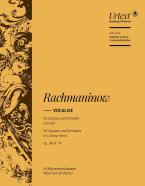 Vocalise cis-moll op. 34/14 