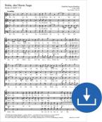 Siehe, des Herrn Auge HoWV V.52 Download