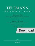 Quartett aus Tafelmusik 2 TWV 43:d 1 Download